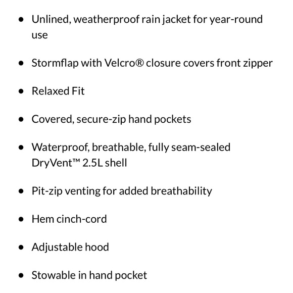 Authentic THE NORTH FACE Women's Venture 2 Shell 2.5L Hooded Rain Jacket - RED. - Picture 13 of 13